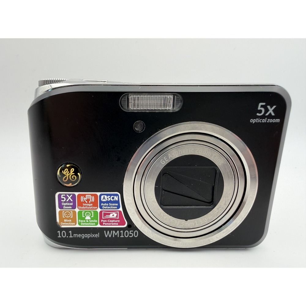 GE Digital‎ Camera WM1050 10.1 MP 5x Optical Zoom Tested, Working